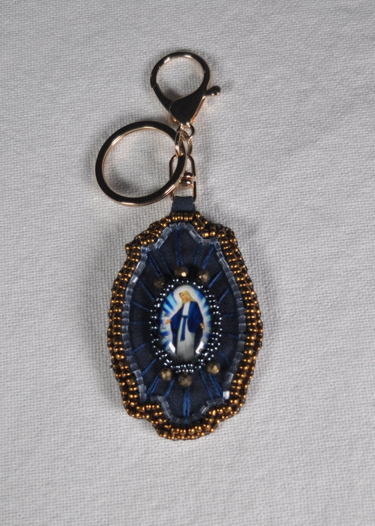 Blu Grazia Keychain