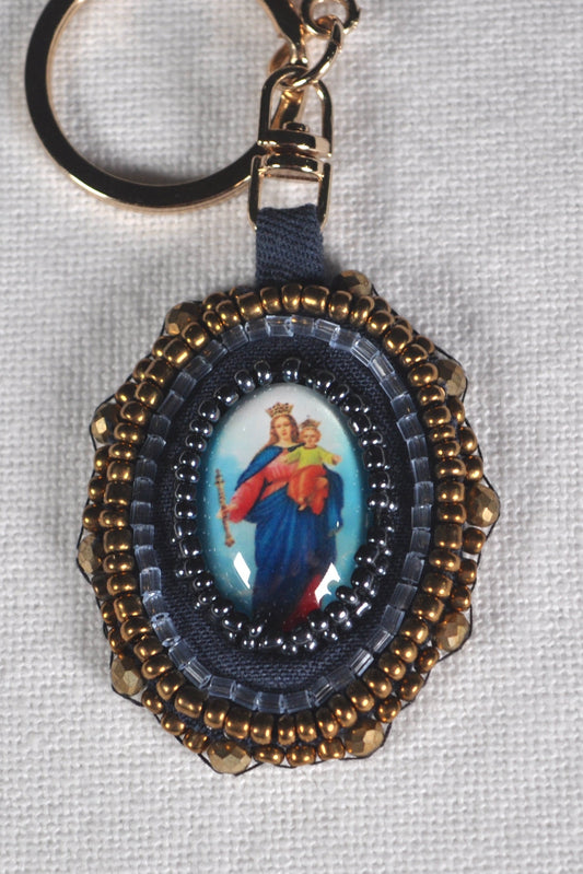 Blu Celeste Keychain.