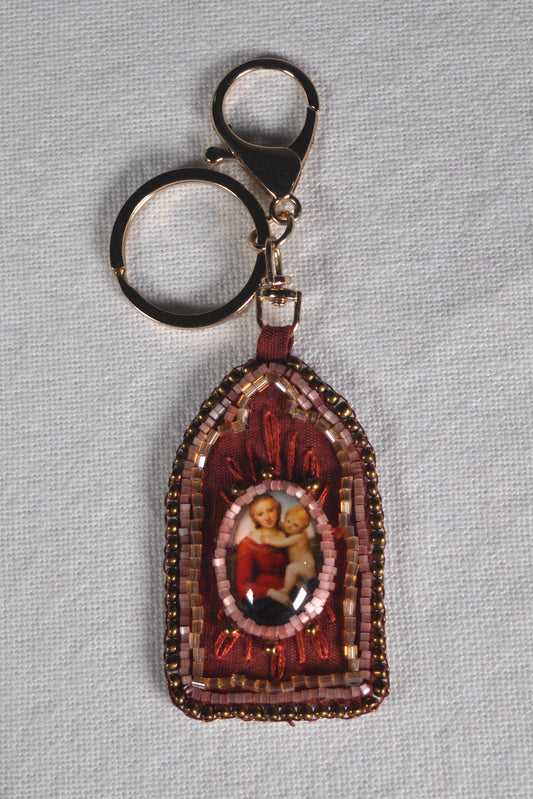 Rossa Anima Keychain