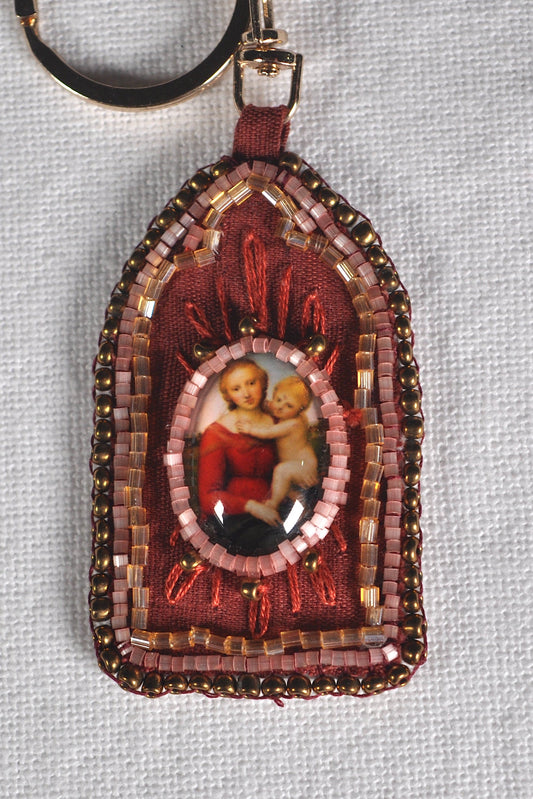 Rossa Anima Keychain